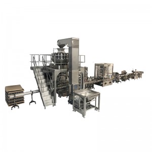 Nuts Bottle/Jar/Cam Filling Line